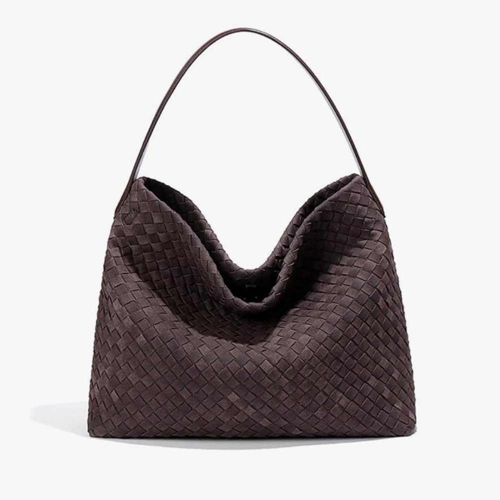 Woven Sueded Hobo Bag - Hot this season